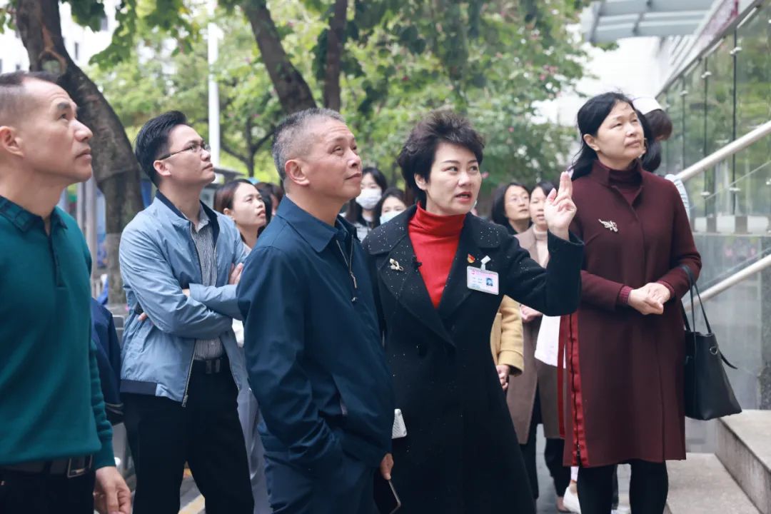 肇庆市计生协一行到我院参观交流