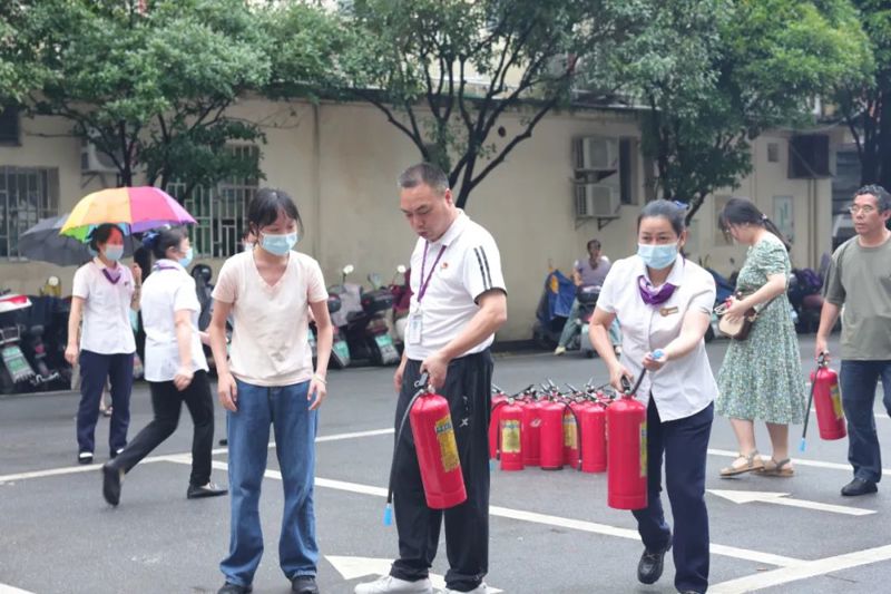 人人讲安全、个个会应急 | 我院开展“安全生产月”消防安全培训及消防演练
